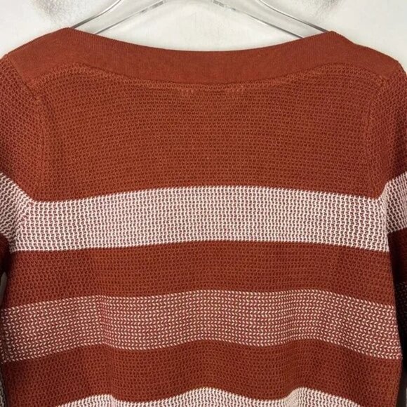 NWT Stitch Fix Market & Spruce Tawnee Cotton Blend Waffle Stitch Sweater Size XL - Picture 9 of 12